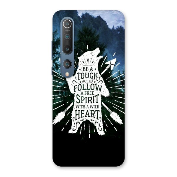 Follow Spirit Heart Back Case for Mi 10