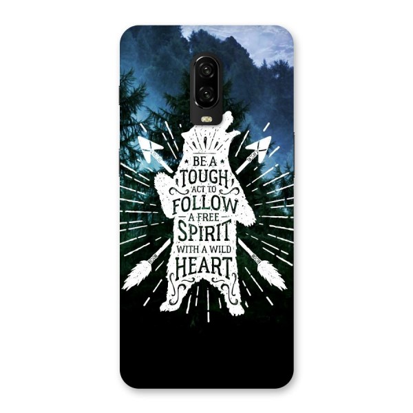 Follow Spirit Heart Back Case for OnePlus 6T