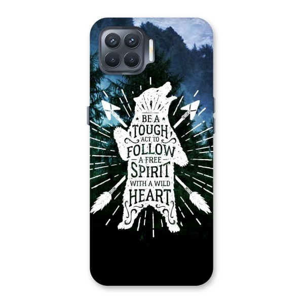 Follow Spirit Heart Back Case for Oppo F17 Pro