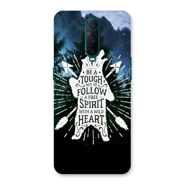 Follow Spirit Heart Back Case for Oppo R17 Pro