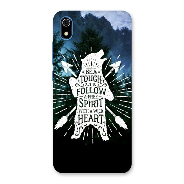 Follow Spirit Heart Back Case for Redmi 7A