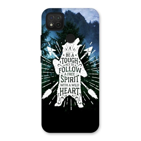 Follow Spirit Heart Back Case for Redmi 9C