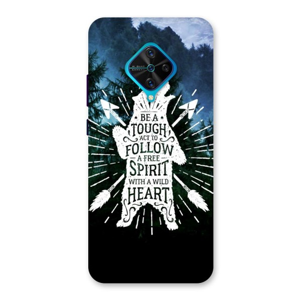 Follow Spirit Heart Back Case for Vivo S1 Pro