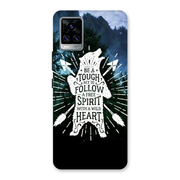 Follow Spirit Heart Back Case for Vivo V20 Pro