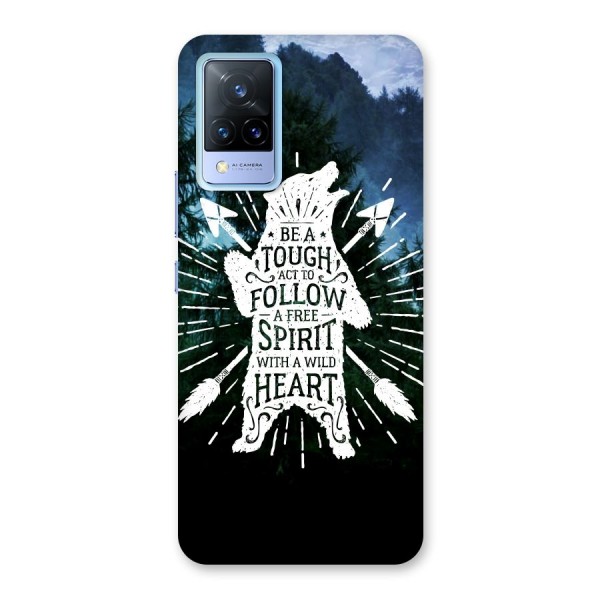 Follow Spirit Heart Back Case for Vivo V21 5G