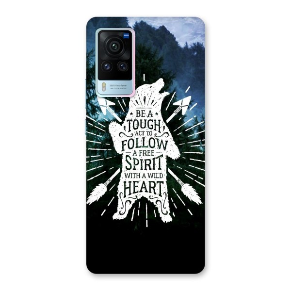 Follow Spirit Heart Back Case for Vivo X60 Pro