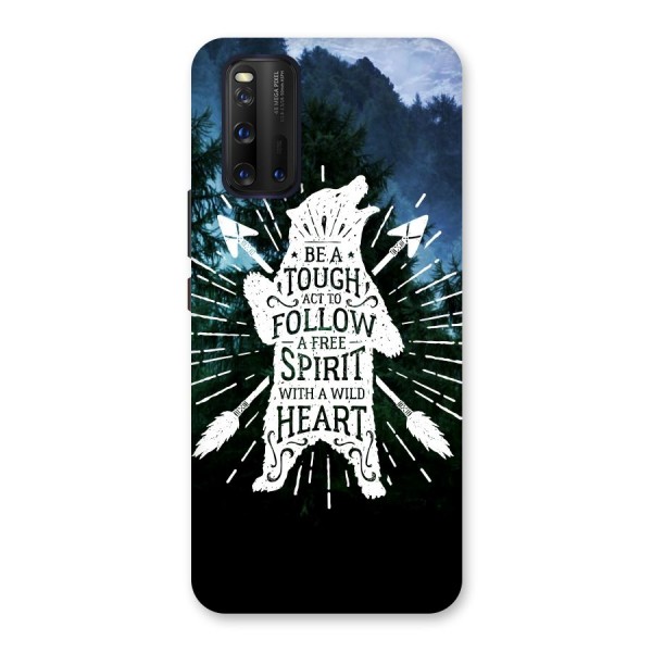 Follow Spirit Heart Back Case for Vivo iQOO 3