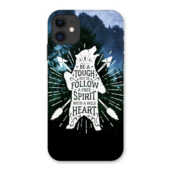 Follow Spirit Heart Back Case for iPhone 11