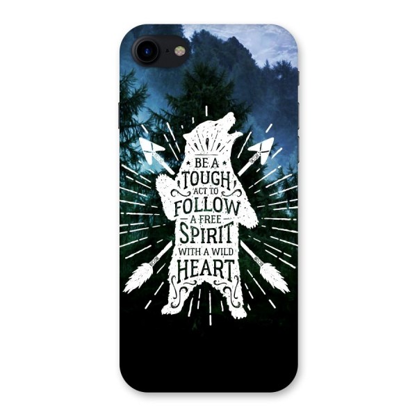 Follow Spirit Heart Back Case for iPhone SE 2020