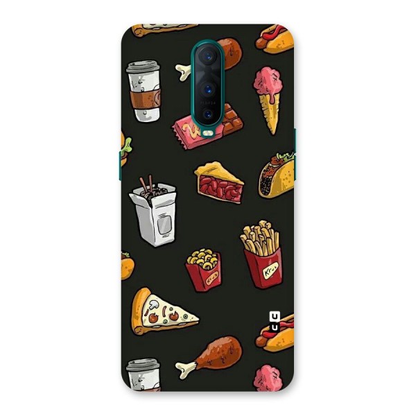 Foodie Pattern Back Case for Oppo R17 Pro