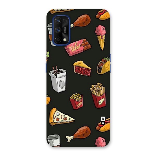 Foodie Pattern Back Case for Realme 7 Pro