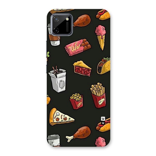 Foodie Pattern Back Case for Realme C11