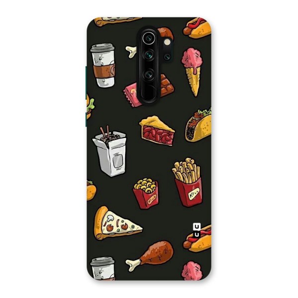 Foodie Pattern Back Case for Redmi Note 8 Pro