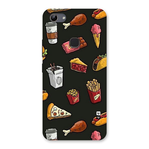 Foodie Pattern Back Case for Vivo Y81