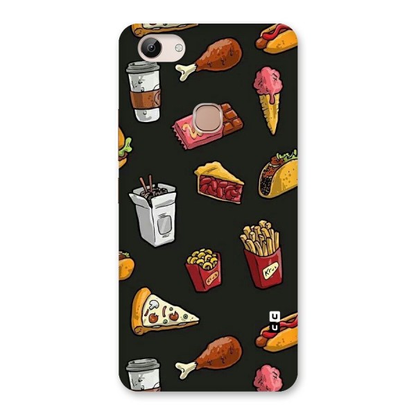 Foodie Pattern Back Case for Vivo Y83