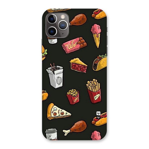 Foodie Pattern Back Case for iPhone 11 Pro Max