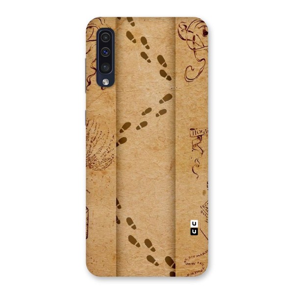 Footsteps Back Case for Galaxy A50