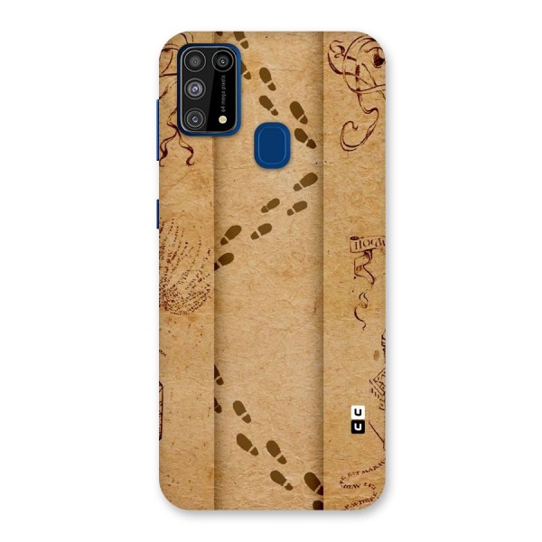 Footsteps Back Case for Galaxy F41