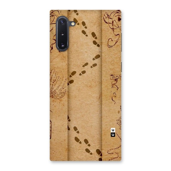 Footsteps Back Case for Galaxy Note 10