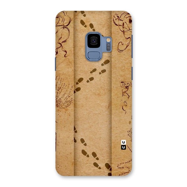 Footsteps Back Case for Galaxy S9