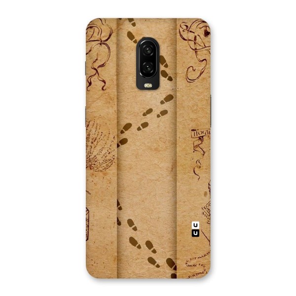 Footsteps Back Case for OnePlus 6T