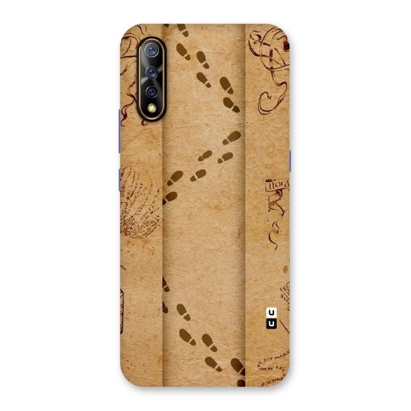 Footsteps Back Case for Vivo S1