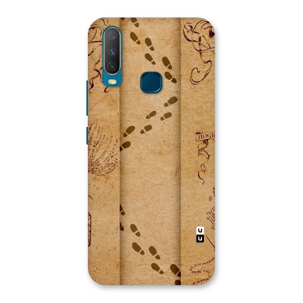 Footsteps Back Case for Vivo Y15