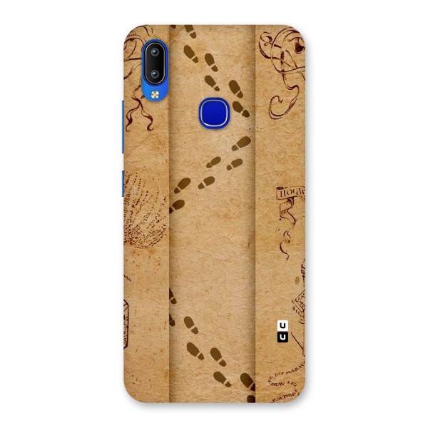 Footsteps Back Case for Vivo Y91