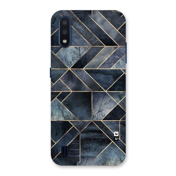 Forest Abstract Lines Back Case for Galaxy M01