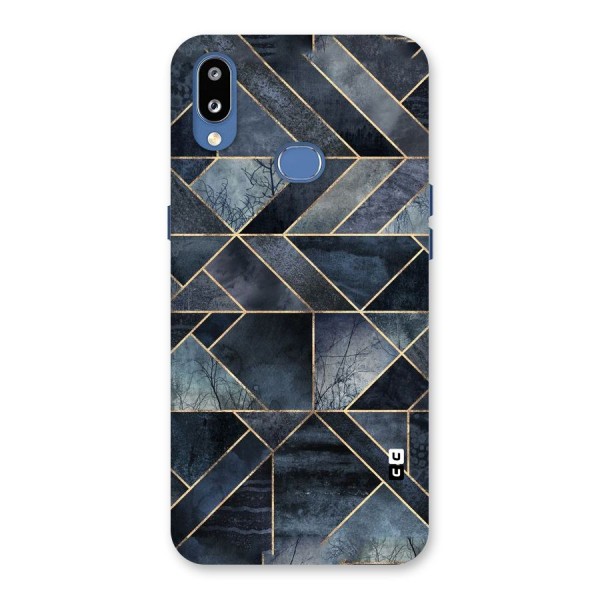 Forest Abstract Lines Back Case for Galaxy M01s