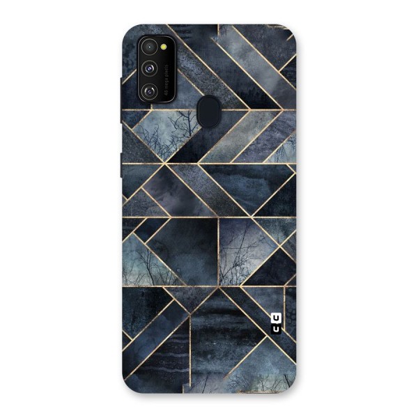 Forest Abstract Lines Back Case for Galaxy M21