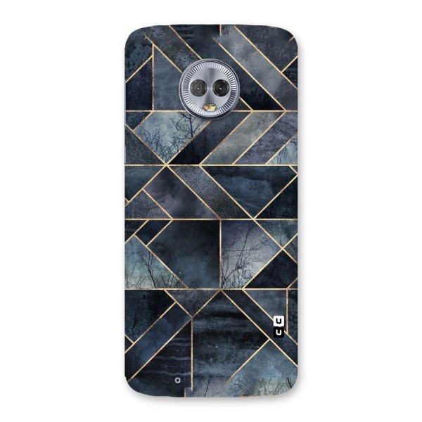 Forest Abstract Lines Back Case for Moto G6