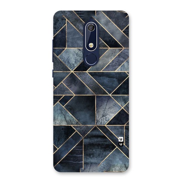 Forest Abstract Lines Back Case for Nokia 5.1