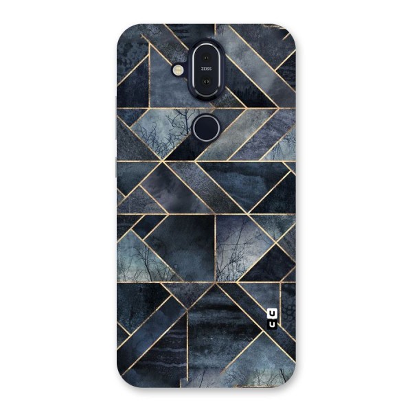 Forest Abstract Lines Back Case for Nokia 8.1