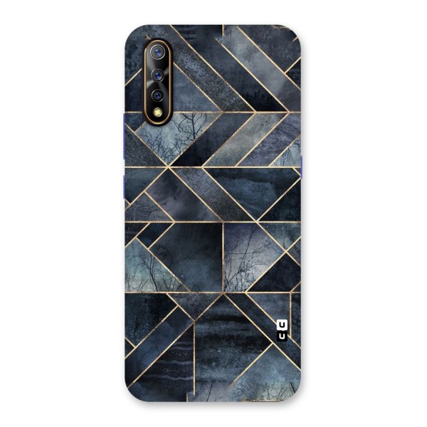 Forest Abstract Lines Back Case for Vivo S1