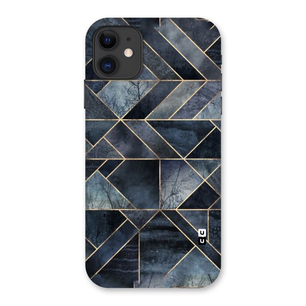 Forest Abstract Lines Back Case for iPhone 11