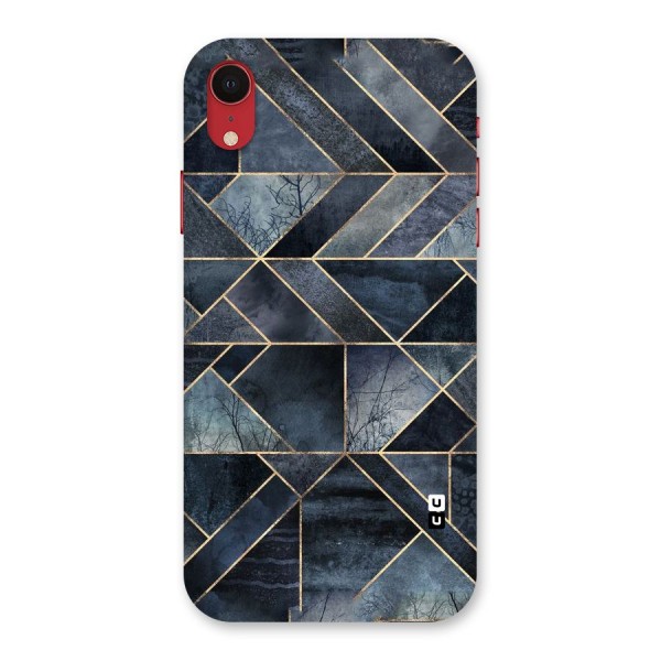 Forest Abstract Lines Back Case for iPhone XR