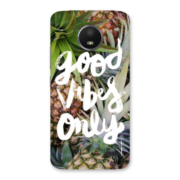 Forest Vibes Back Case for Moto E4