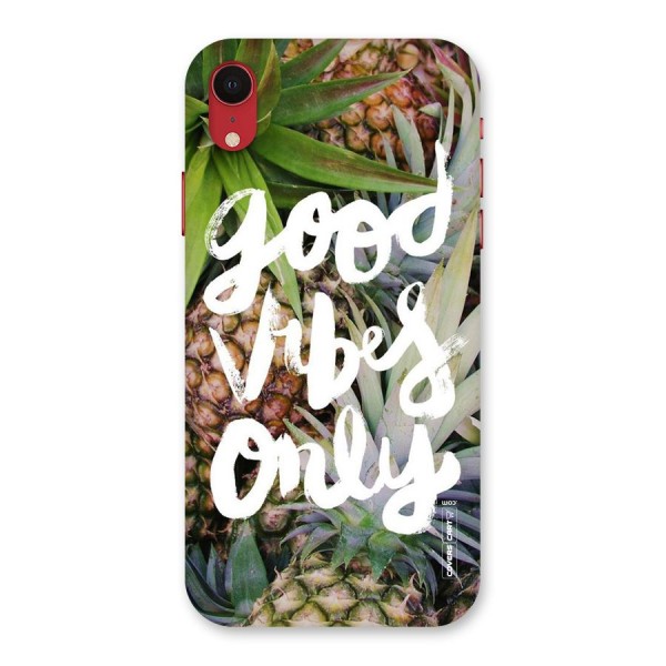 Forest Vibes Back Case for iPhone XR