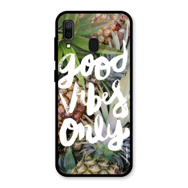 Forest Vibes Glass Back Case for Galaxy A30