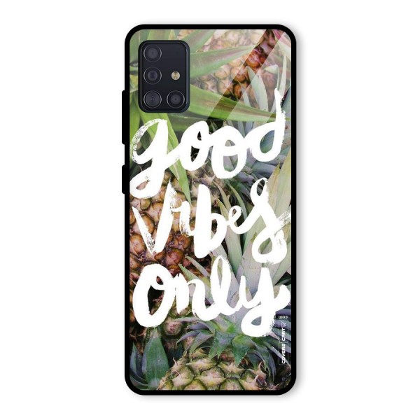 Forest Vibes Glass Back Case for Galaxy A51