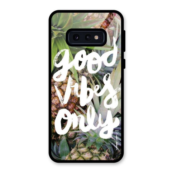 Forest Vibes Glass Back Case for Galaxy S10e