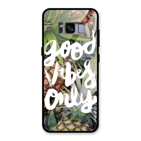 Forest Vibes Glass Back Case for Galaxy S8