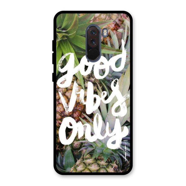 Forest Vibes Glass Back Case for Poco F1