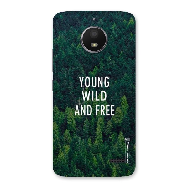 Forest Wanderlust Back Case for Moto E4