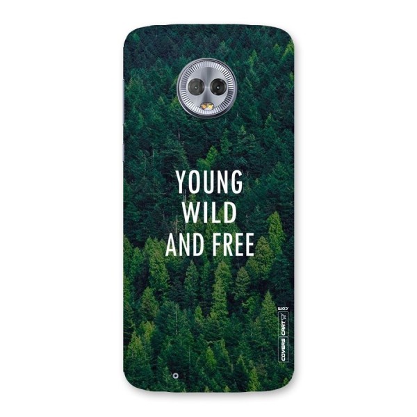 Forest Wanderlust Back Case for Moto G6