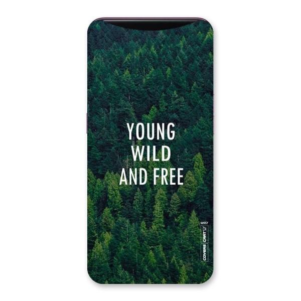 Forest Wanderlust Back Case for Oppo Find X