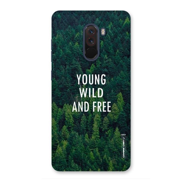 Forest Wanderlust Back Case for Poco F1