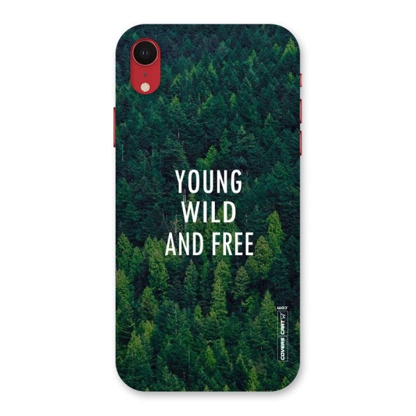 Forest Wanderlust Back Case for iPhone XR