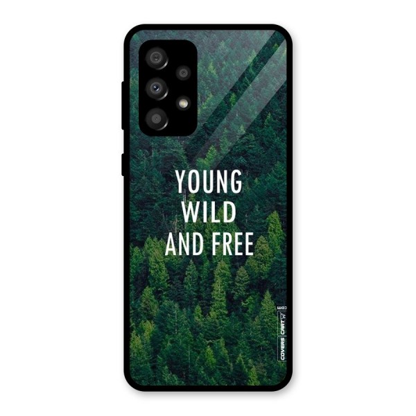 Forest Wanderlust Glass Back Case for Galaxy A32